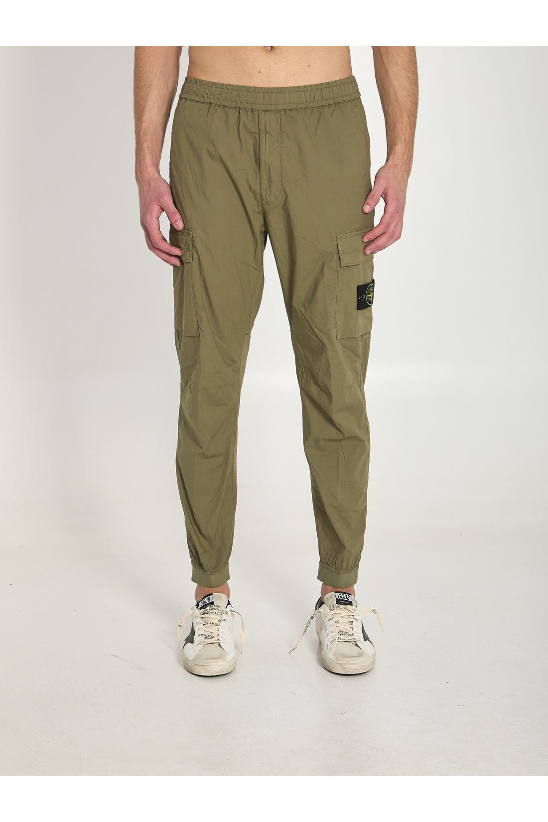 Stone Island-OUTLET-SALE-Regular tapered pants-ARCHIVIST