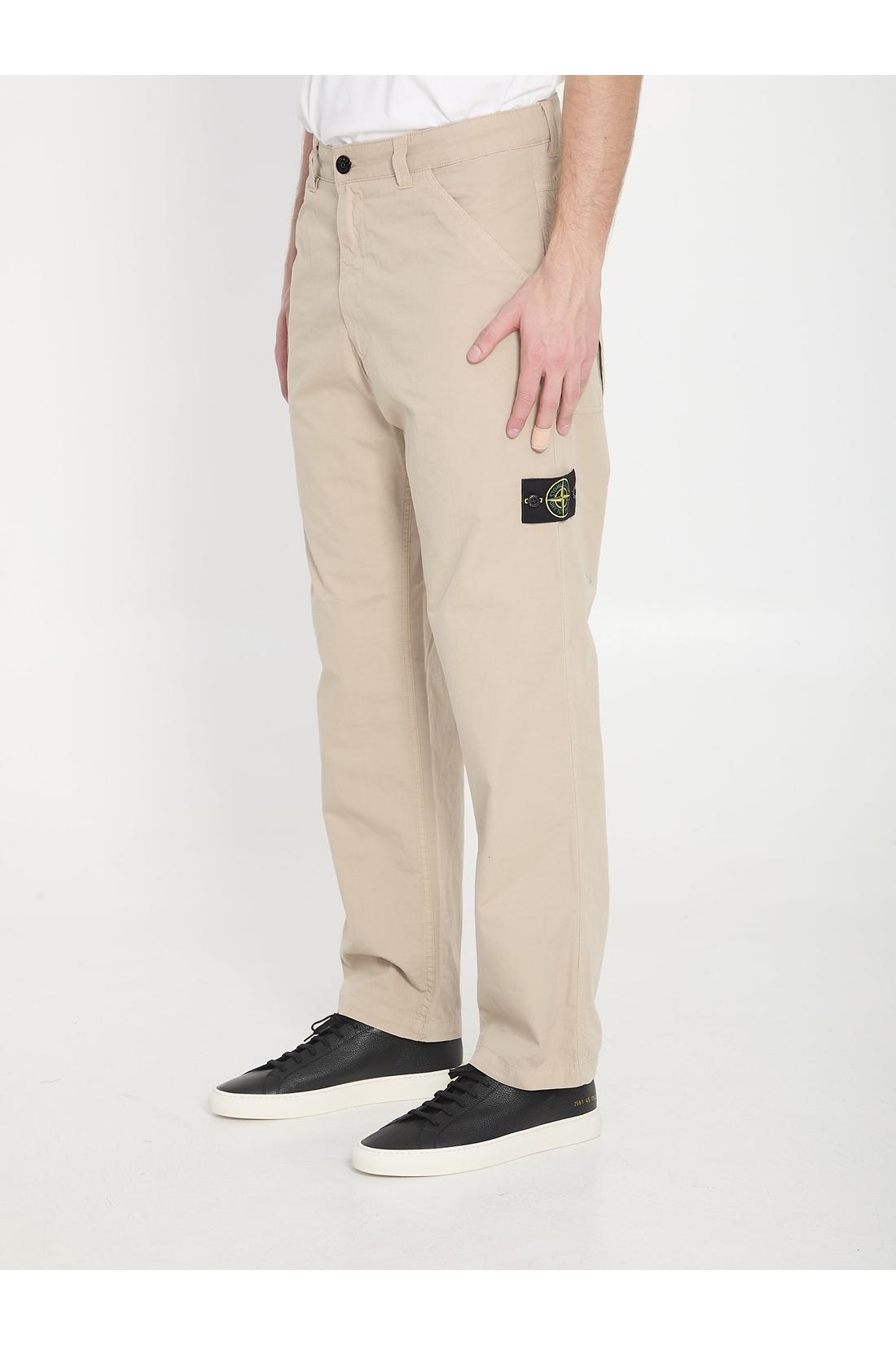Stone Island-OUTLET-SALE-Relaxed pants-ARCHIVIST