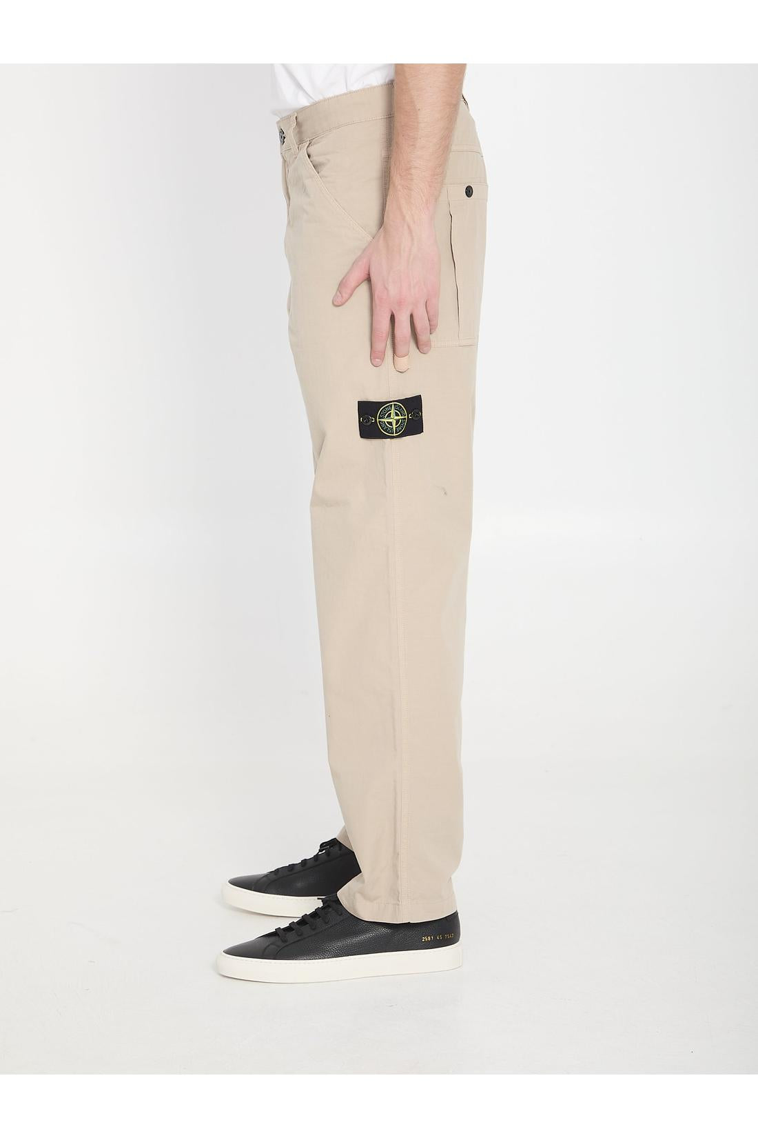Stone Island-OUTLET-SALE-Relaxed pants-ARCHIVIST