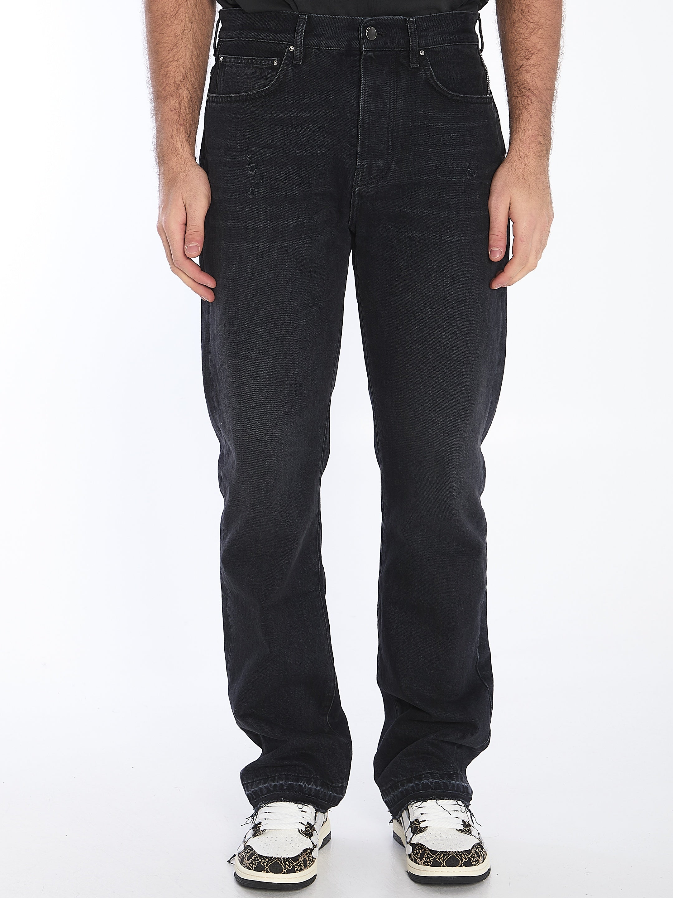 Amiri-OUTLET-SALE-Released hem jeans-ARCHIVIST