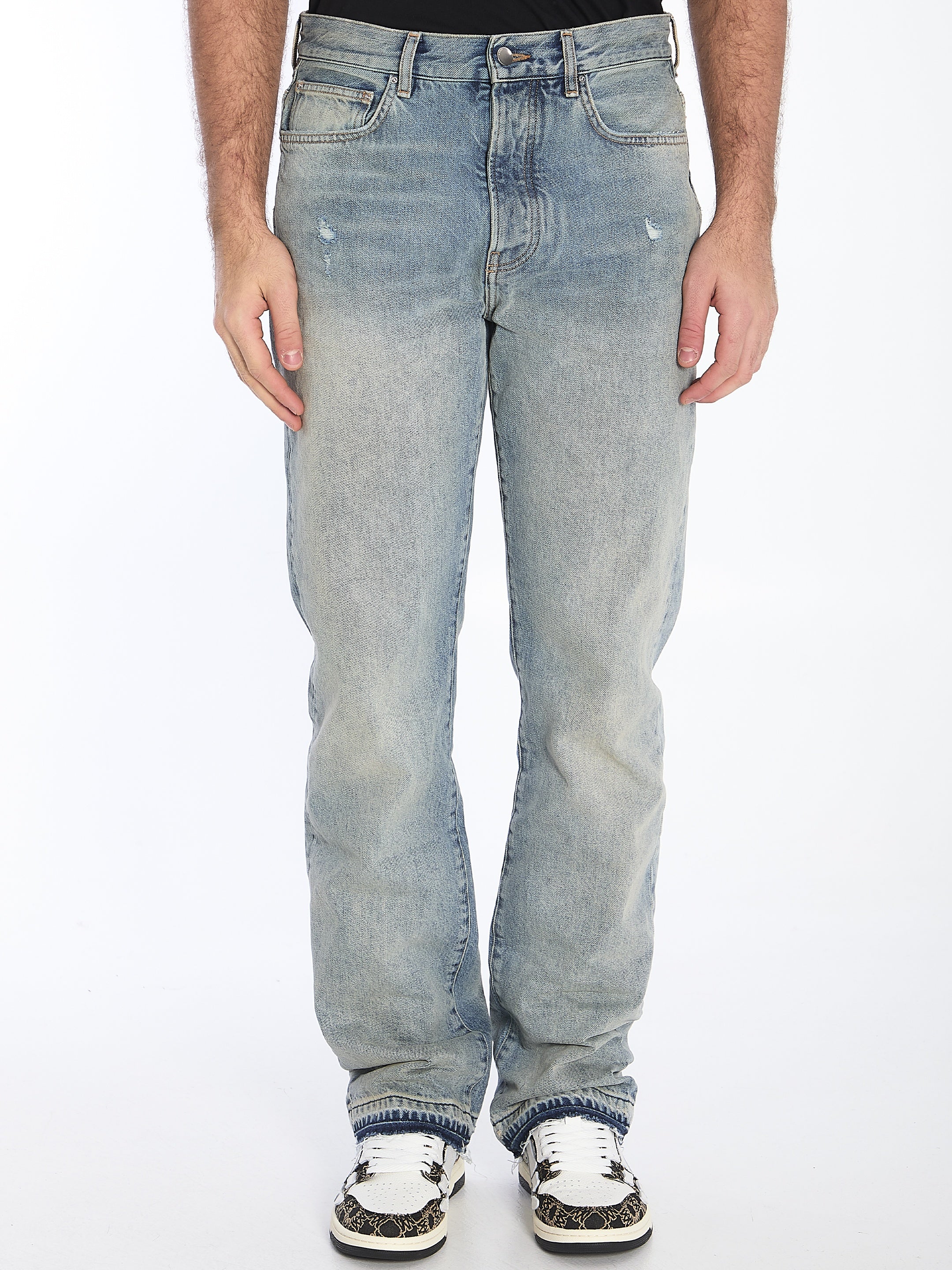 Amiri-OUTLET-SALE-Released hem jeans-ARCHIVIST