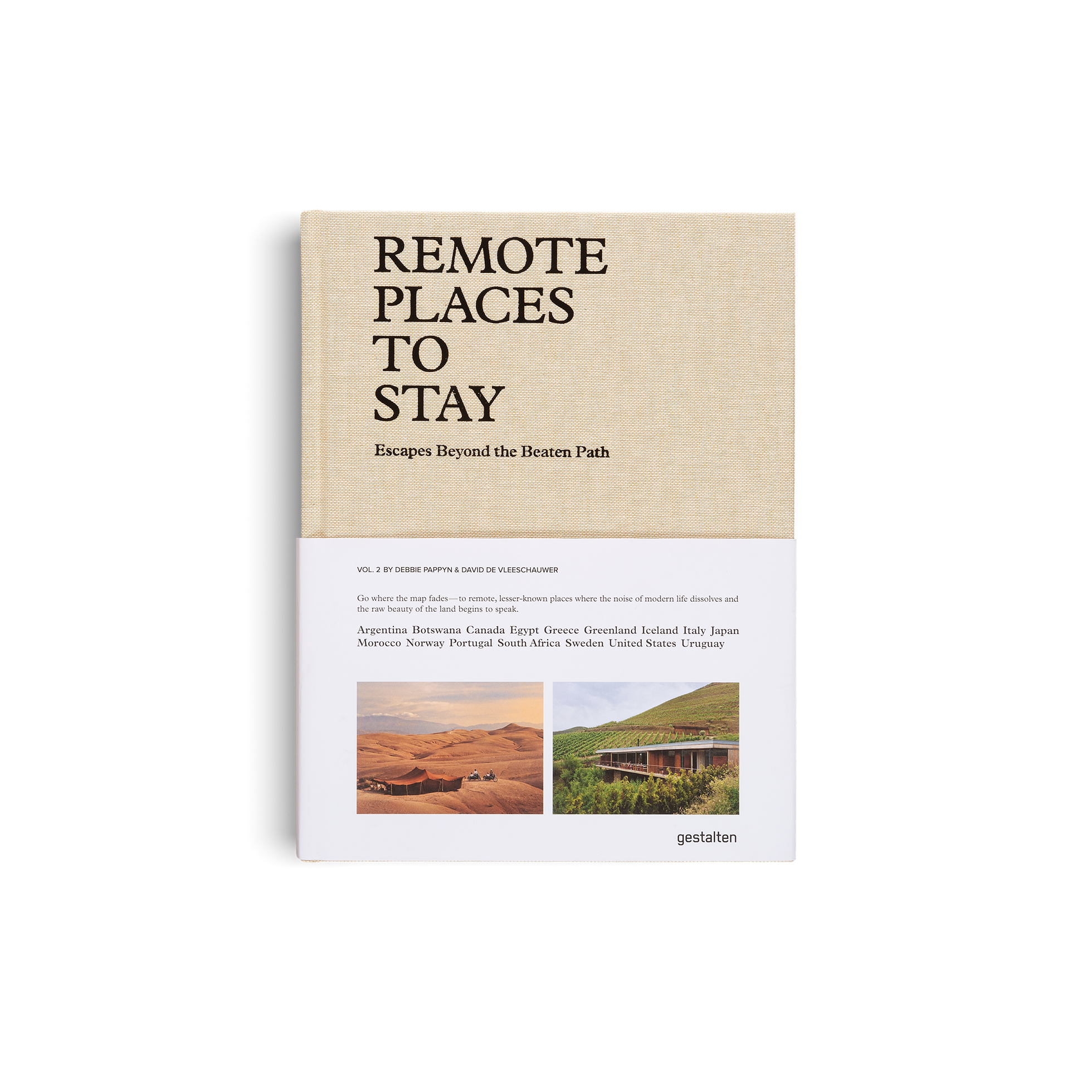 Gestalten Eu Shop-Remote Places to Stay Vol. 2-Book-Black-Deal-Outlet-by-ARCHIVIST