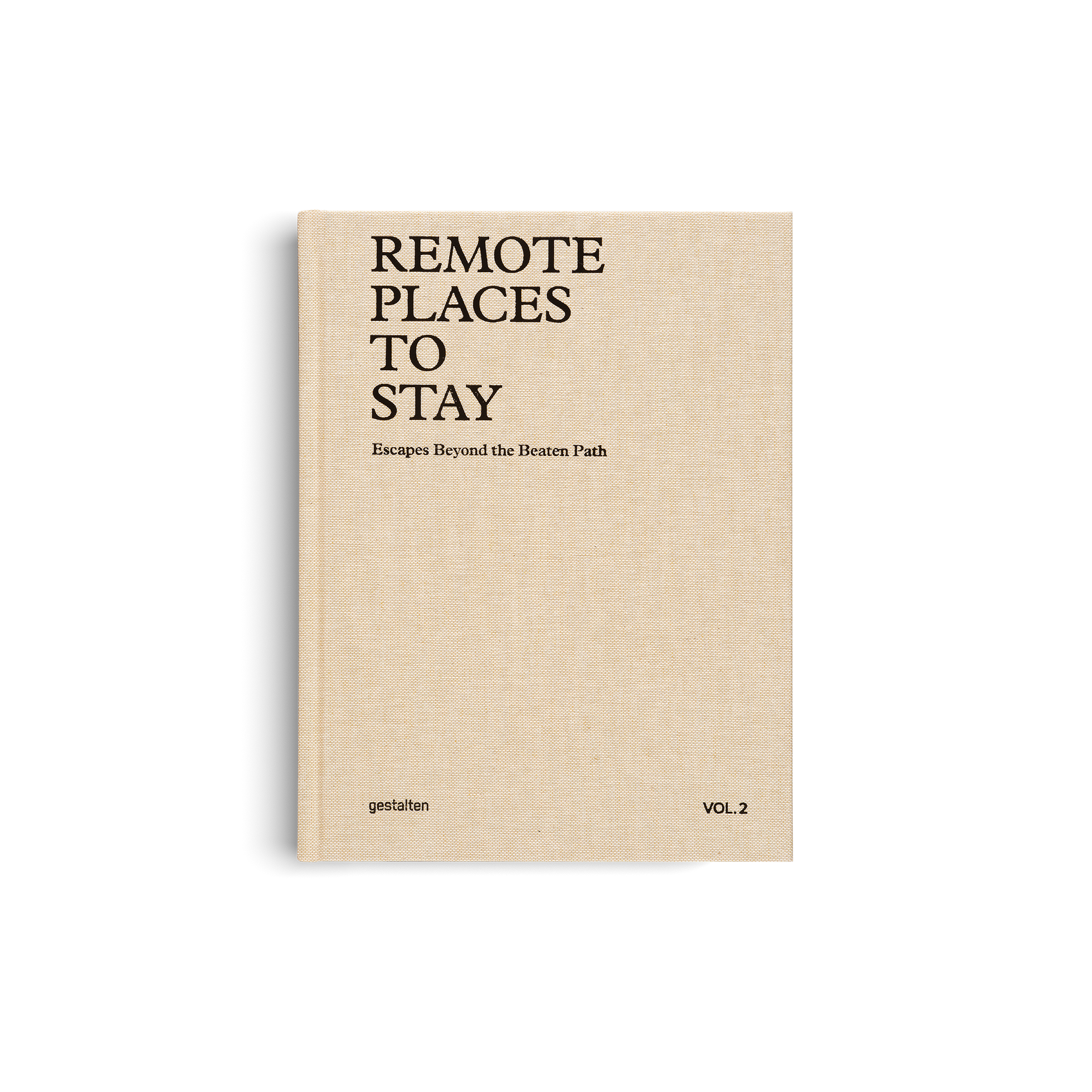Gestalten Eu Shop-Remote Places to Stay Vol. 2-Book-Black-Deal-Outlet-by-ARCHIVIST