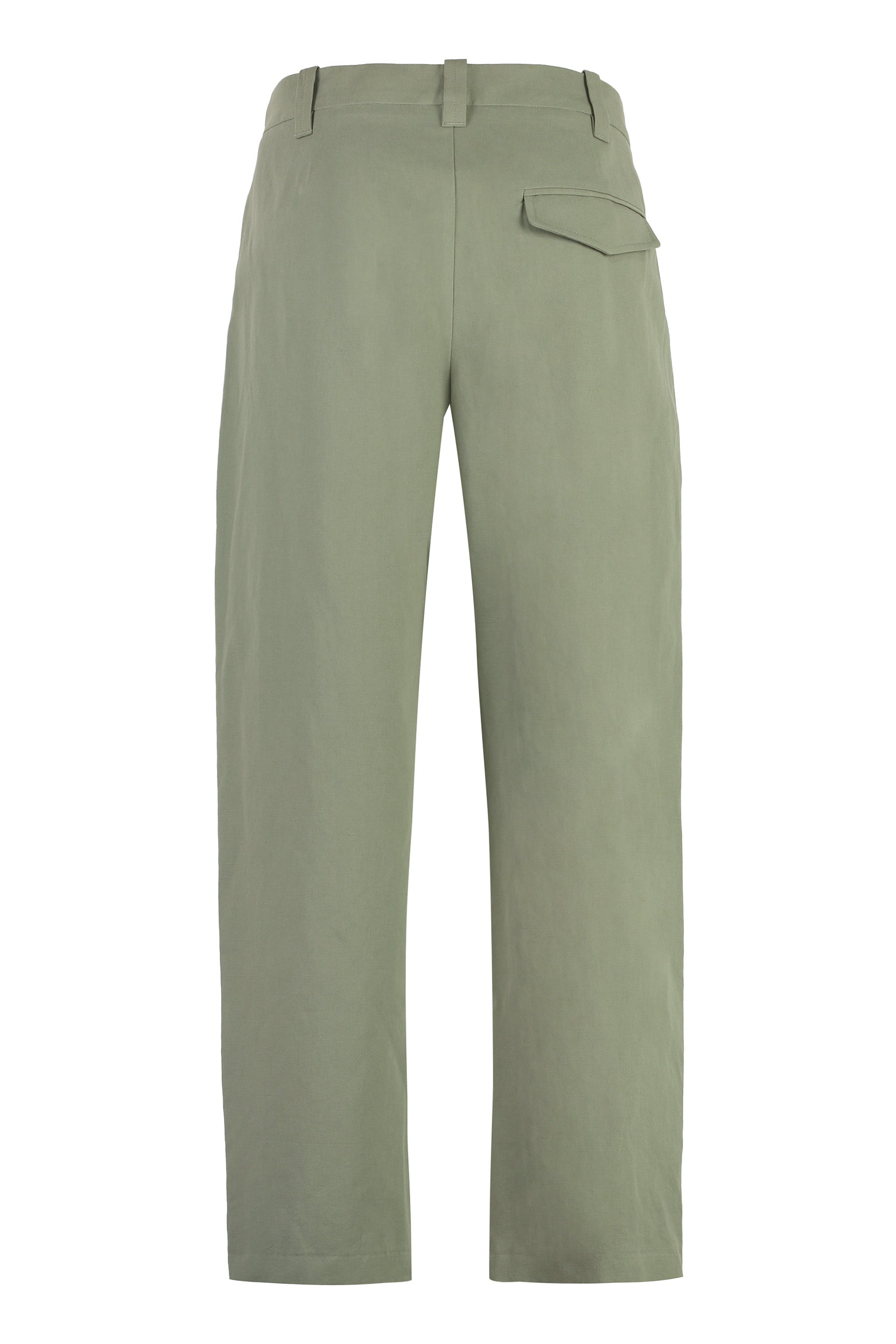 A.P.C.-OUTLET-SALE-Renato Cotton-linen trousers-ARCHIVIST