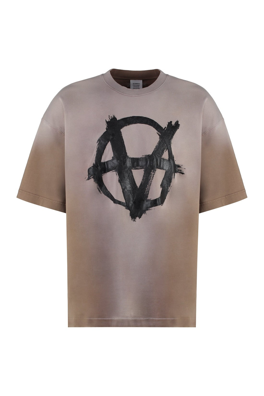 VETEMENTS-OUTLET-SALE-Reverse Anarchy cotton T-shirt-ARCHIVIST