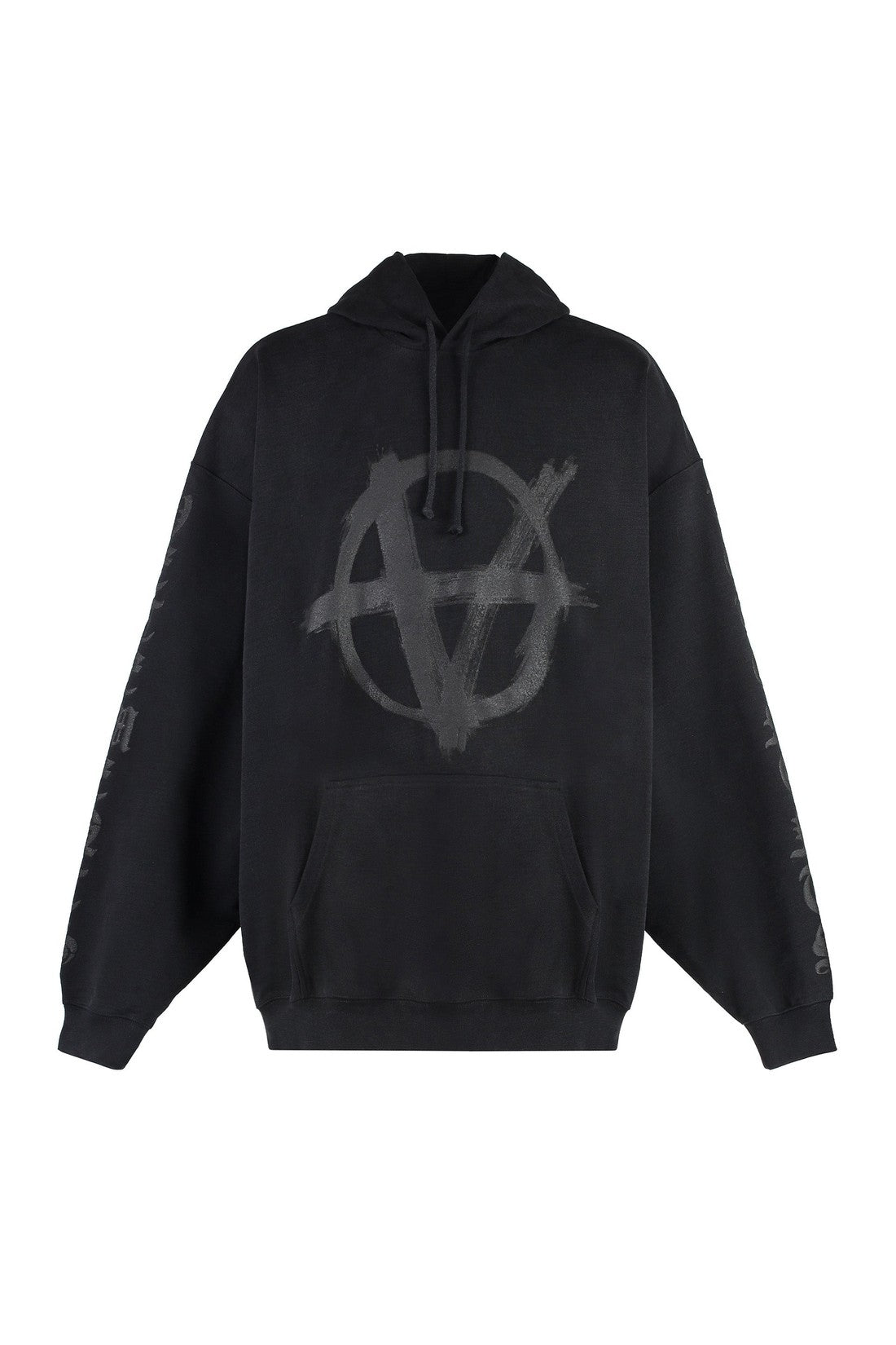 VETEMENTS-OUTLET-SALE-Reverse Anarchy cotton hoodie-ARCHIVIST