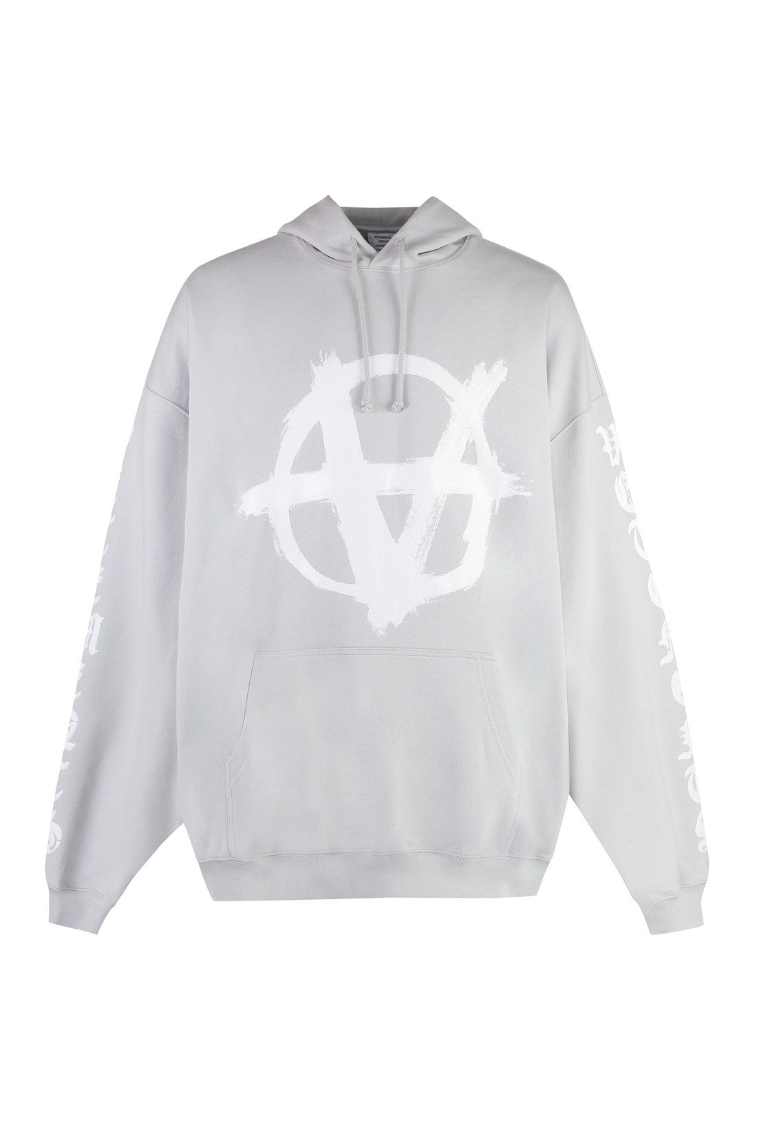 VETEMENTS-OUTLET-SALE-Reverse Anarchy cotton hoodie-ARCHIVIST