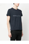 Saint Laurent-OUTLET-SALE-Reverse Logo Print T-Shirt-ARCHIVIST