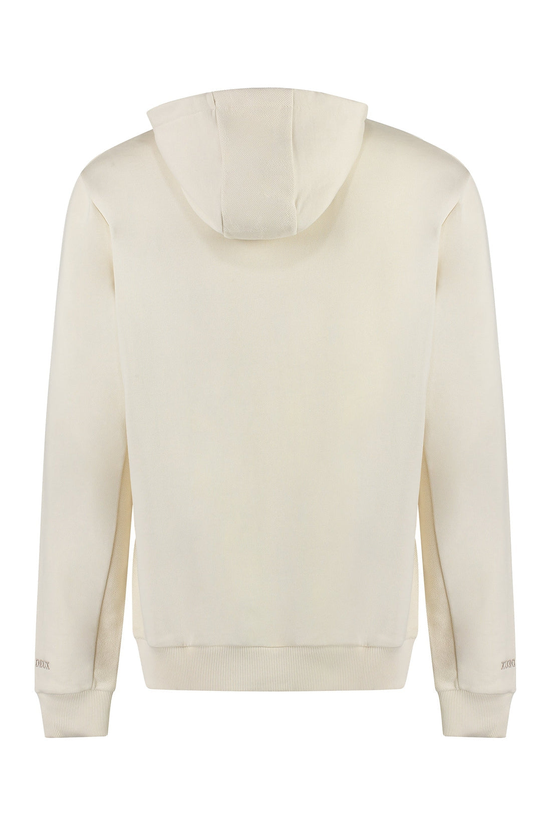 Les Deux-OUTLET-SALE-Reverse cotton hoodie-ARCHIVIST