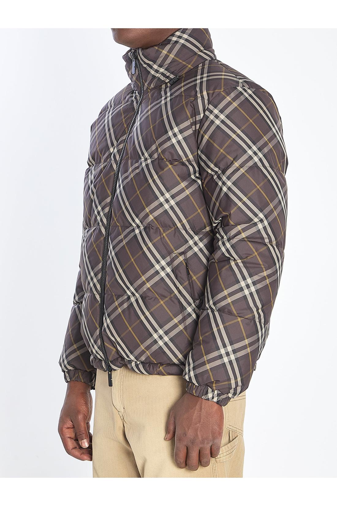 Burberry-OUTLET-SALE-Reversible Check puffer jacket-ARCHIVIST