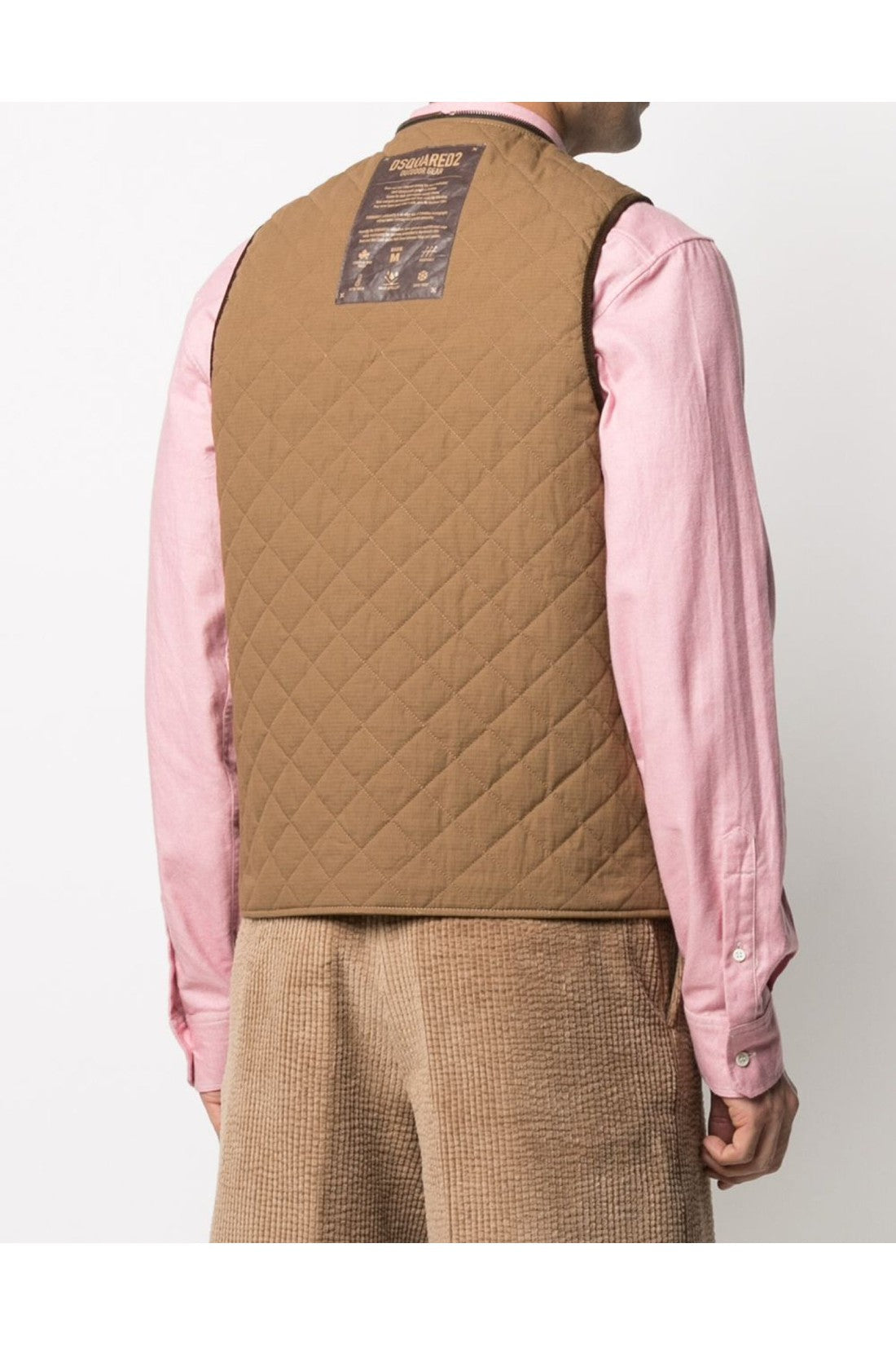 Dsquared2-OUTLET-SALE-Reversible Quilted Vest Jacket-ARCHIVIST