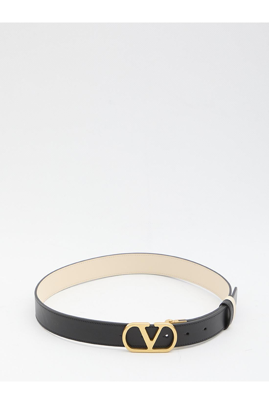 Valentino Garavani-OUTLET-SALE-Reversible VLogo Signature belt-ARCHIVIST