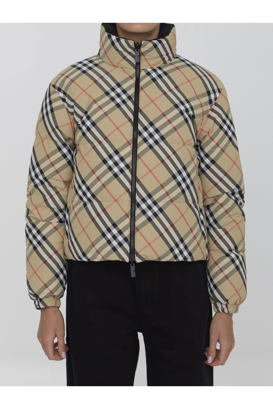 BURBERRY-OUTLET-SALE-Reversible down jacket-ARCHIVIST