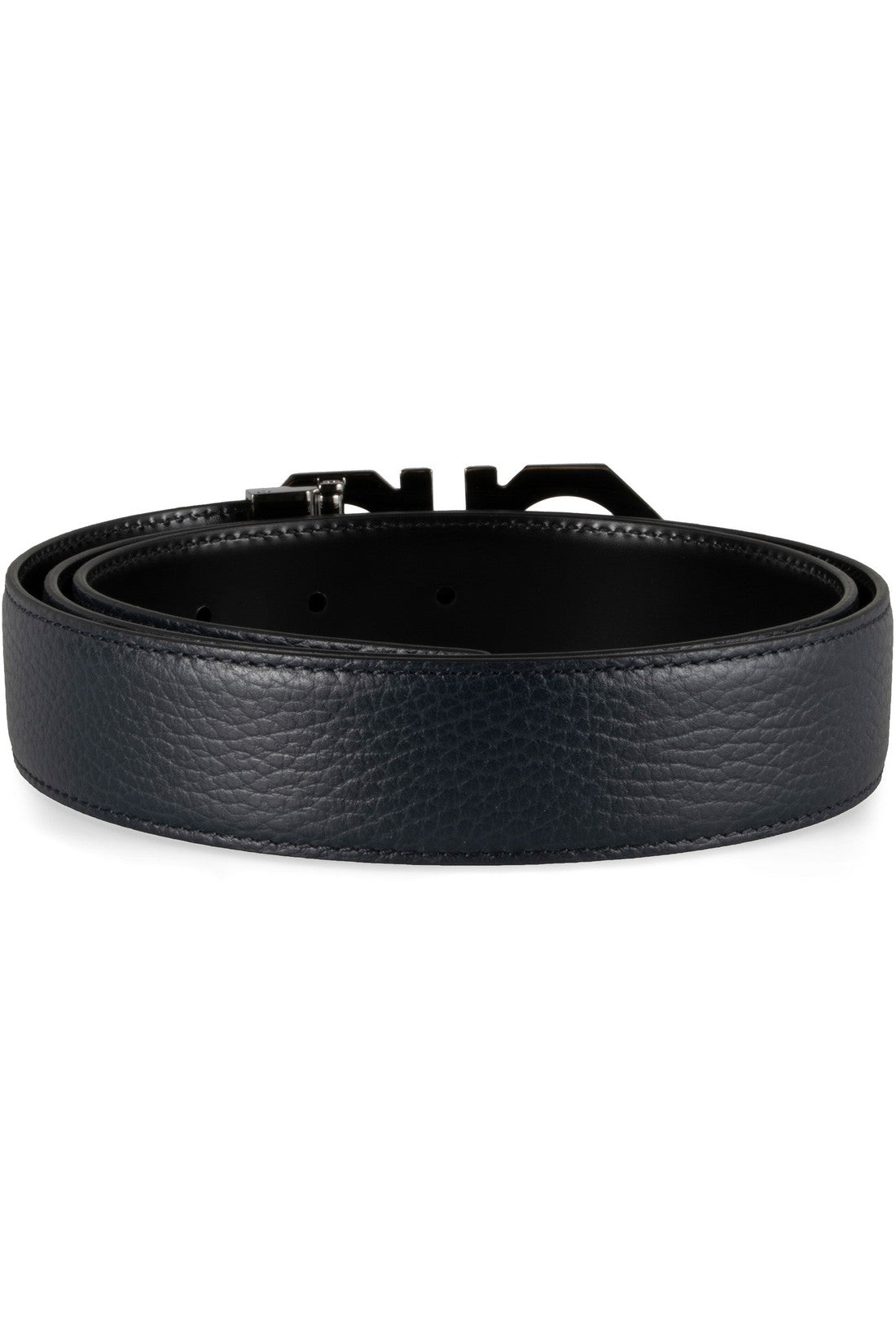 FERRAGAMO-OUTLET-SALE-Reversible leather belt-ARCHIVIST