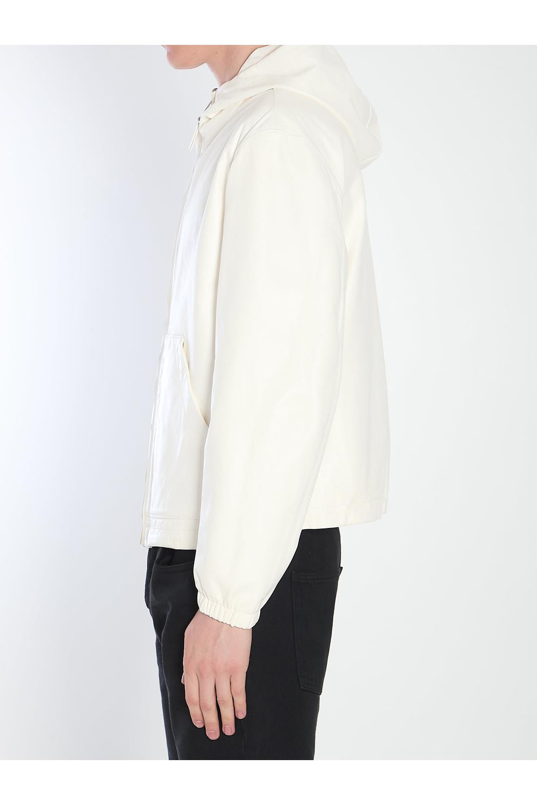 Dolce & Gabbana-OUTLET-SALE-Reversible leather jacket-ARCHIVIST