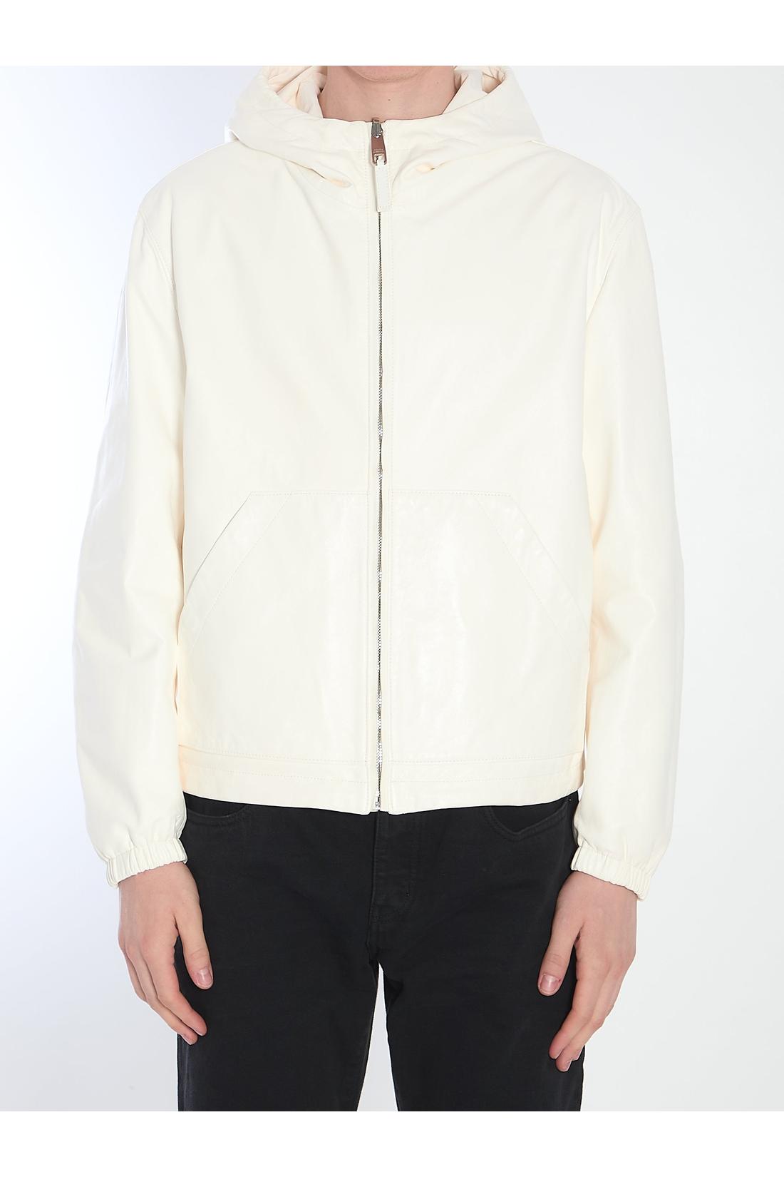 Dolce & Gabbana-OUTLET-SALE-Reversible leather jacket-ARCHIVIST