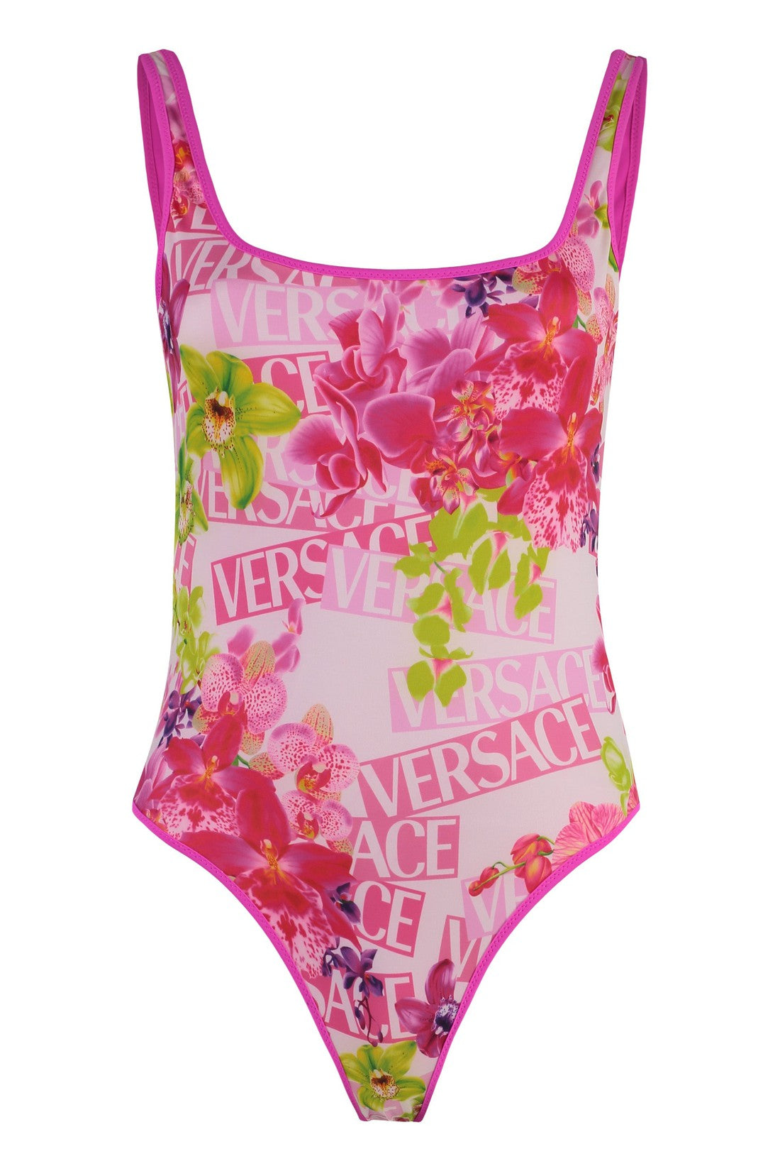 Versace-OUTLET-SALE-Reversible one-piece swimsuit-ARCHIVIST