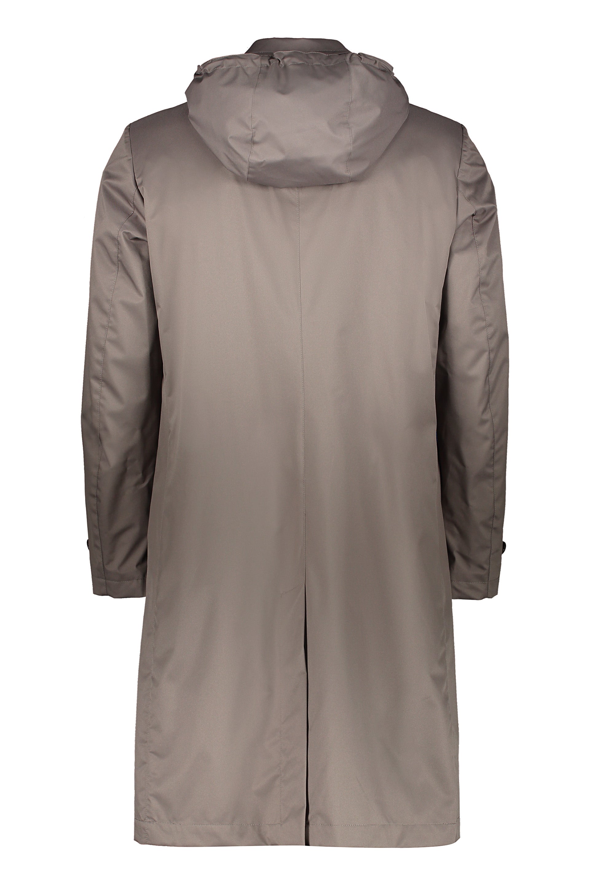 MooRER-OUTLET-SALE-Rialto-Ads hooded techno fabric raincoat-ARCHIVIST