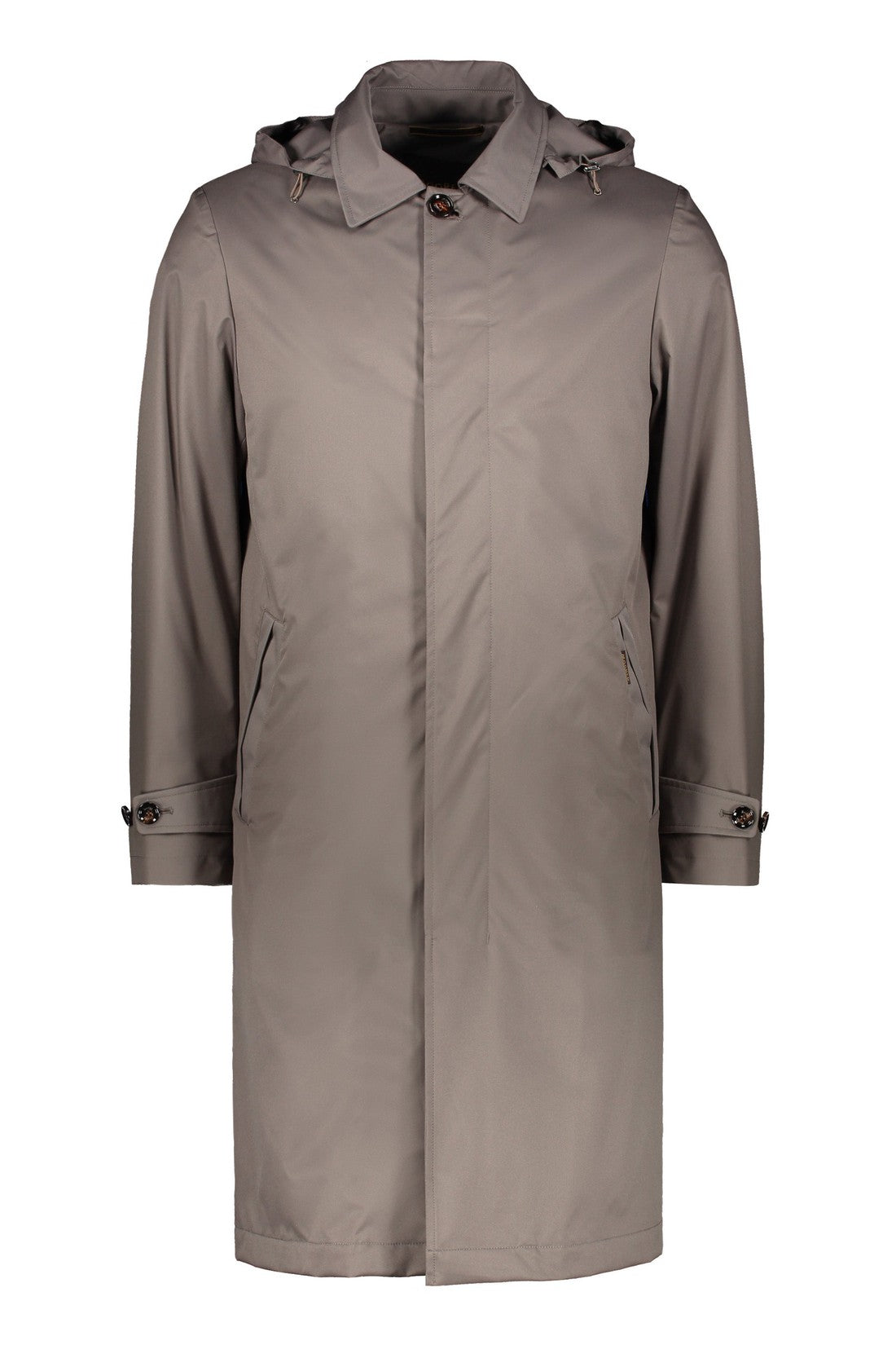 MooRER-OUTLET-SALE-Rialto-Ads hooded techno fabric raincoat-ARCHIVIST