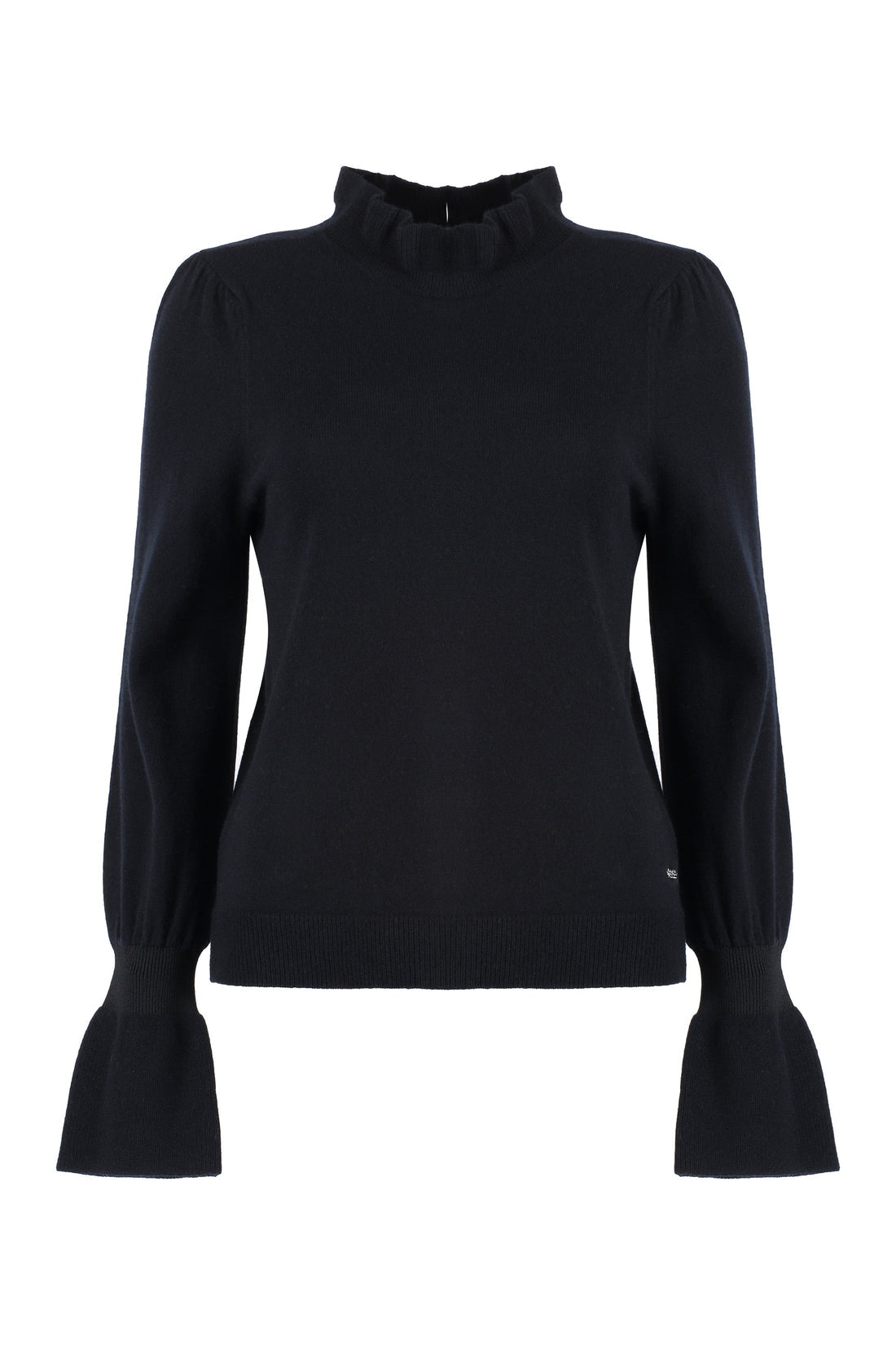 BOSS-OUTLET-SALE-Ribbed cashmere and wool sweater-ARCHIVIST