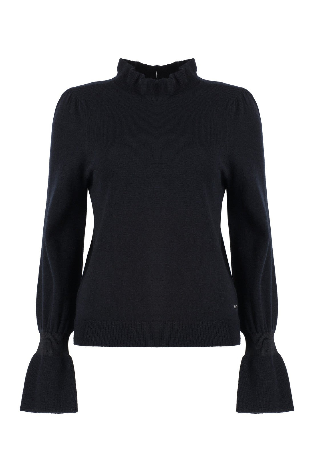 BOSS-OUTLET-SALE-Ribbed cashmere and wool sweater-ARCHIVIST