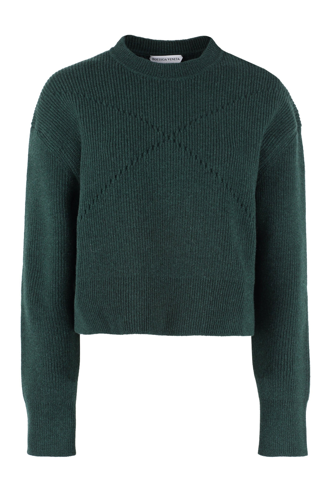 Bottega Veneta-OUTLET-SALE-Ribbed cashmere sweater-ARCHIVIST