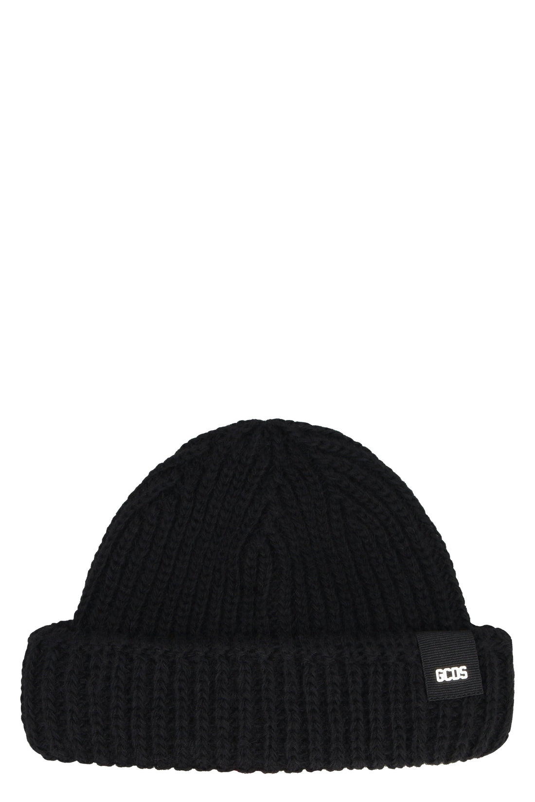 GCDS-OUTLET-SALE-Ribbed knit beanie-ARCHIVIST