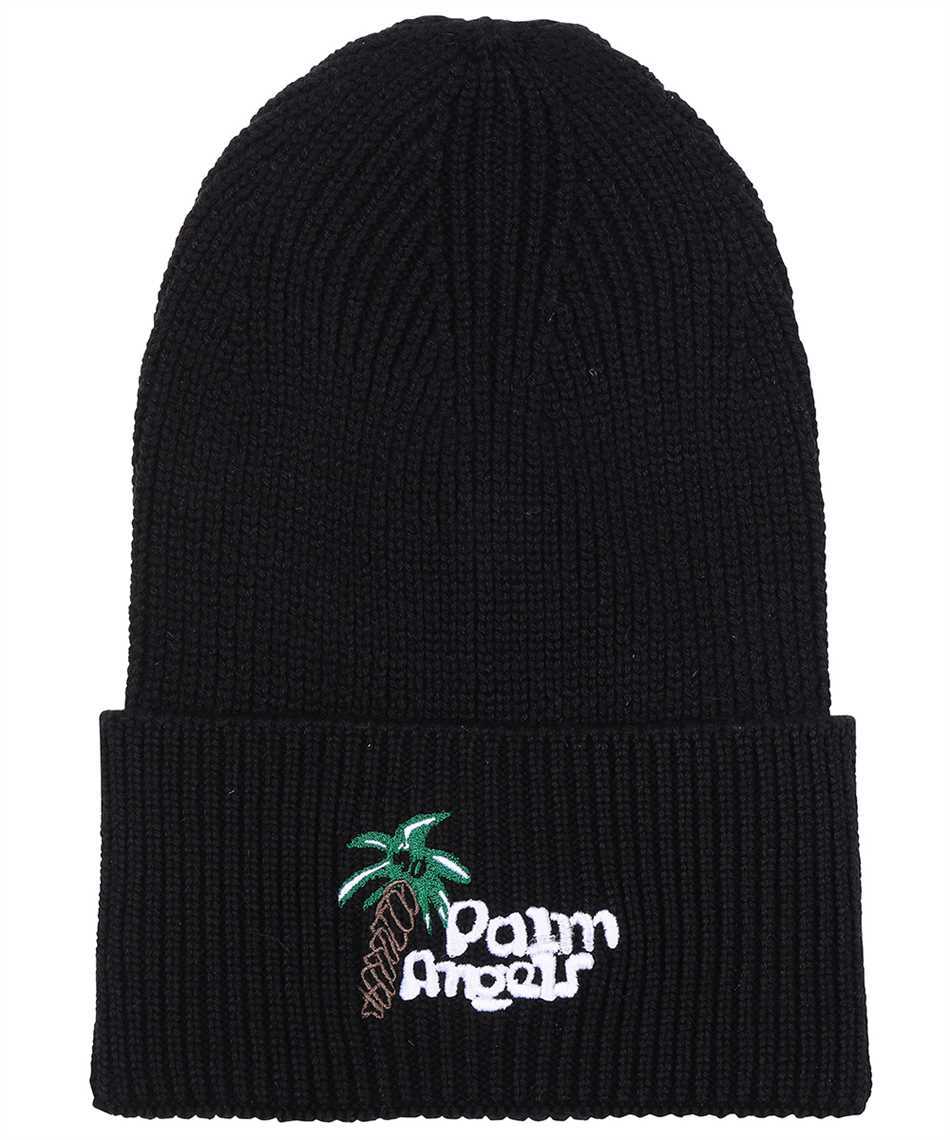 Palm Angels-OUTLET-SALE-Ribbed knit beanie-ARCHIVIST