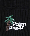 Palm Angels-OUTLET-SALE-Ribbed knit beanie-ARCHIVIST