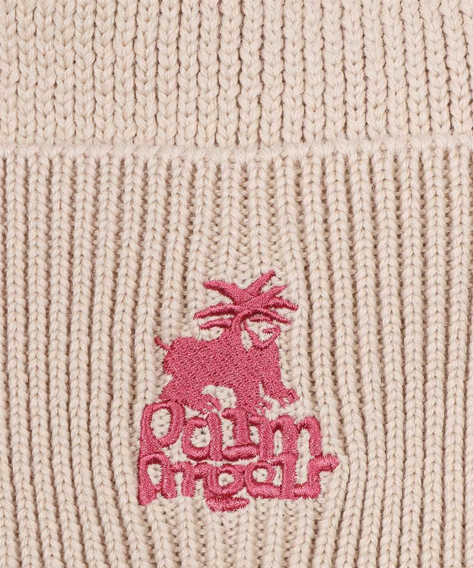 Palm Angels-OUTLET-SALE-Ribbed knit beanie-ARCHIVIST