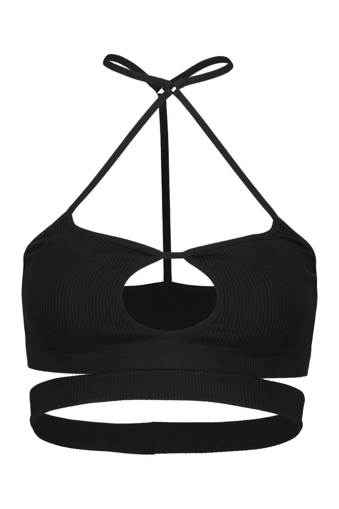 ANDREADAMO-OUTLET-SALE-Ribbed knit bralette-ARCHIVIST