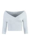 Philosophy di Lorenzo Serafini-OUTLET-SALE-Ribbed knit crop top-ARCHIVIST