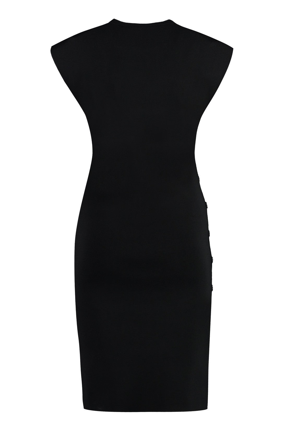 Yves Salomon-OUTLET-SALE-Ribbed knit dress-ARCHIVIST