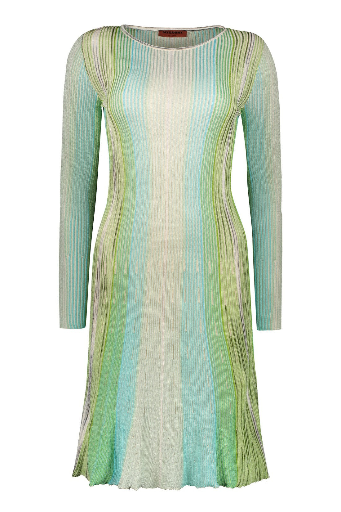 Missoni-OUTLET-SALE-Ribbed knit midi dress-ARCHIVIST