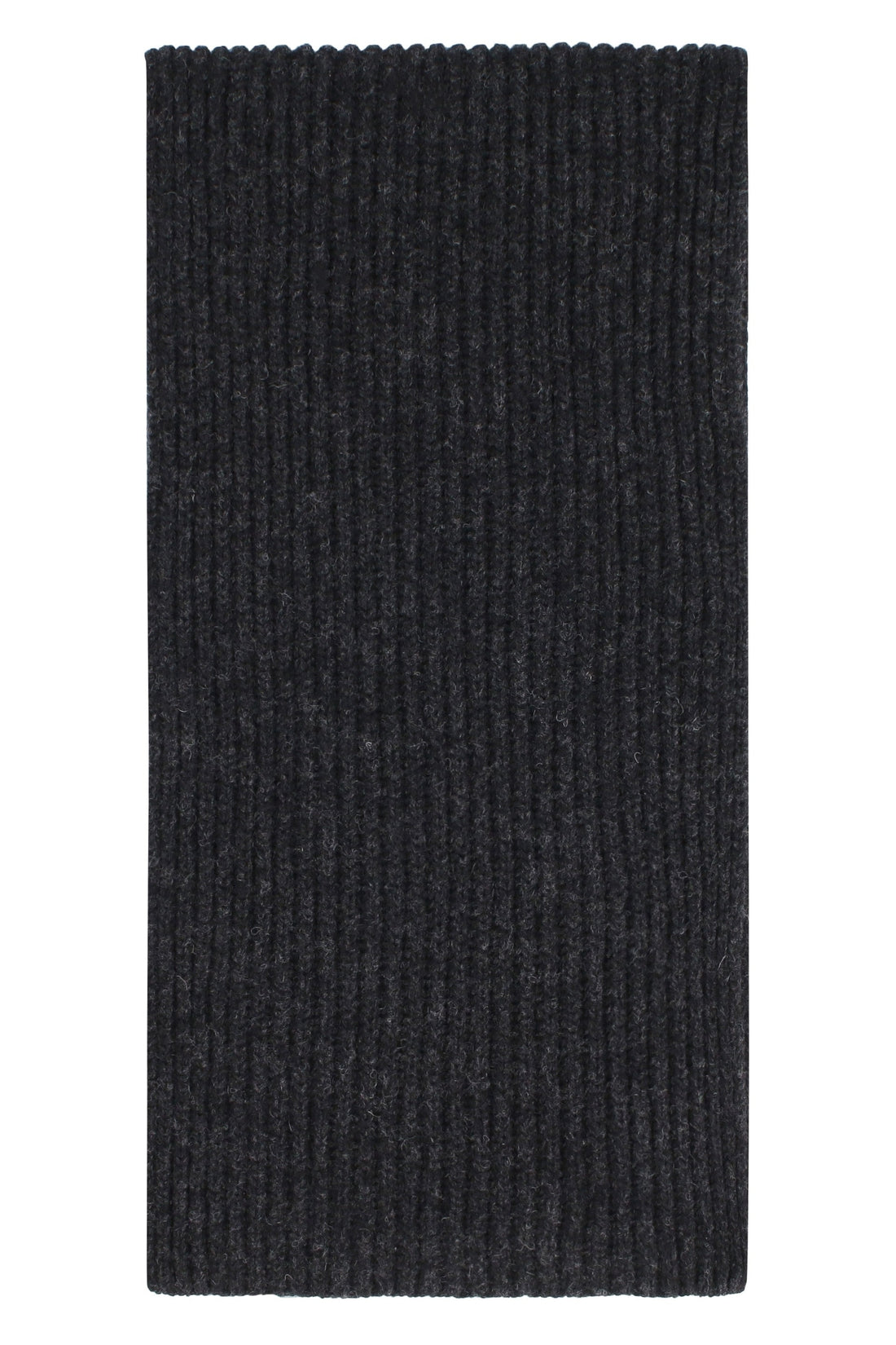 GANNI-OUTLET-SALE-Ribbed knit scarf-ARCHIVIST