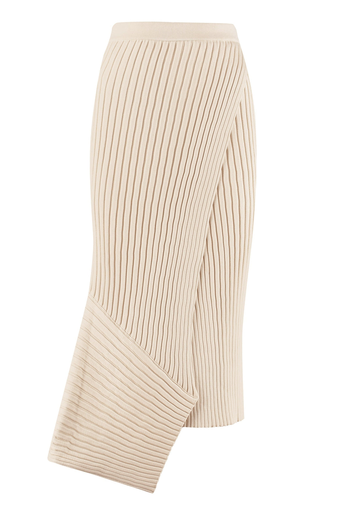 Stella McCartney-OUTLET-SALE-Ribbed knit skirt-ARCHIVIST