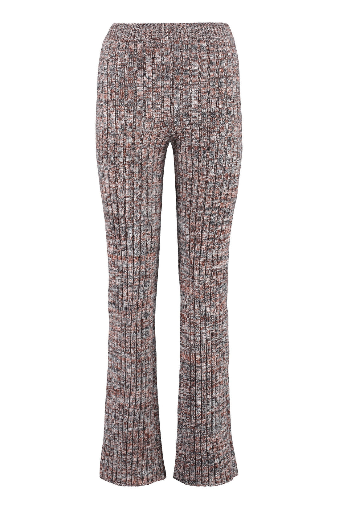 Chloé-OUTLET-SALE-Ribbed knit trousers-ARCHIVIST
