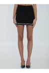 Alexander Wang-OUTLET-SALE-Ribbed mini skirt-ARCHIVIST
