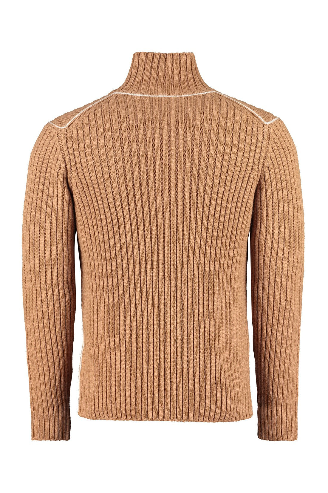 FERRAGAMO-OUTLET-SALE-Ribbed turtleneck sweater-ARCHIVIST