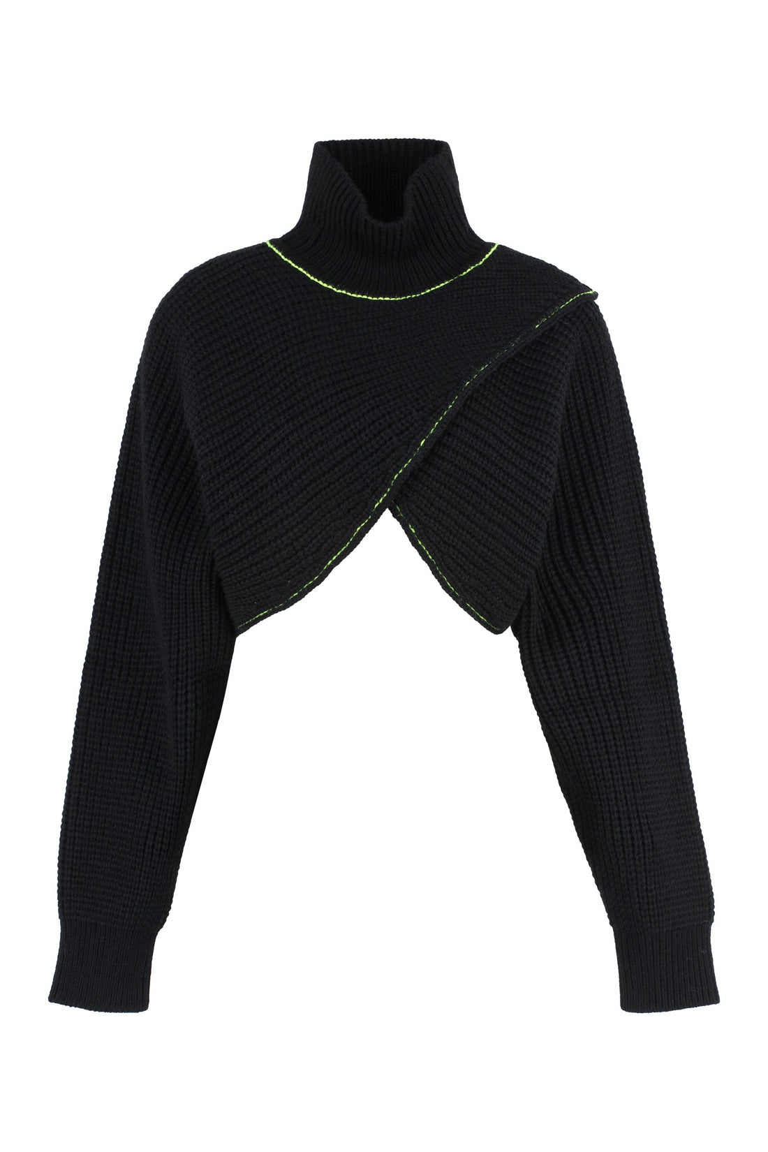 MSGM-OUTLET-SALE-Ribbed turtleneck sweater-ARCHIVIST