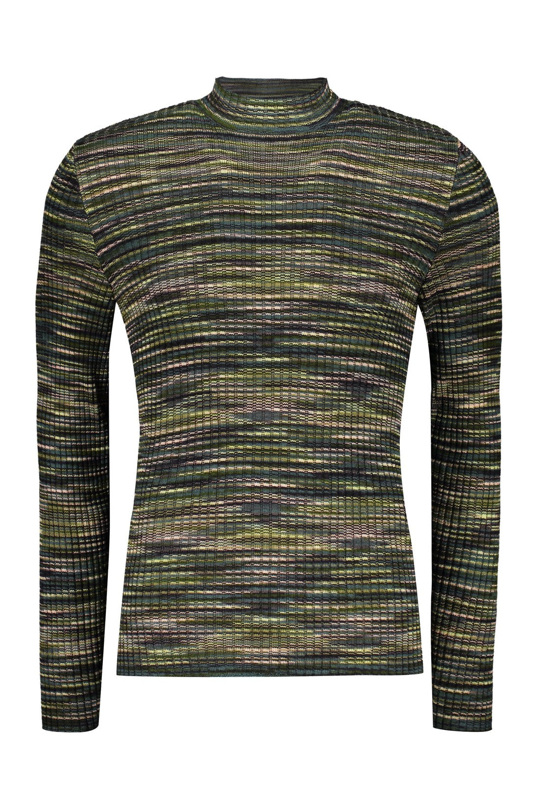 Missoni-OUTLET-SALE-Ribbed wool turtleneck sweater-ARCHIVIST