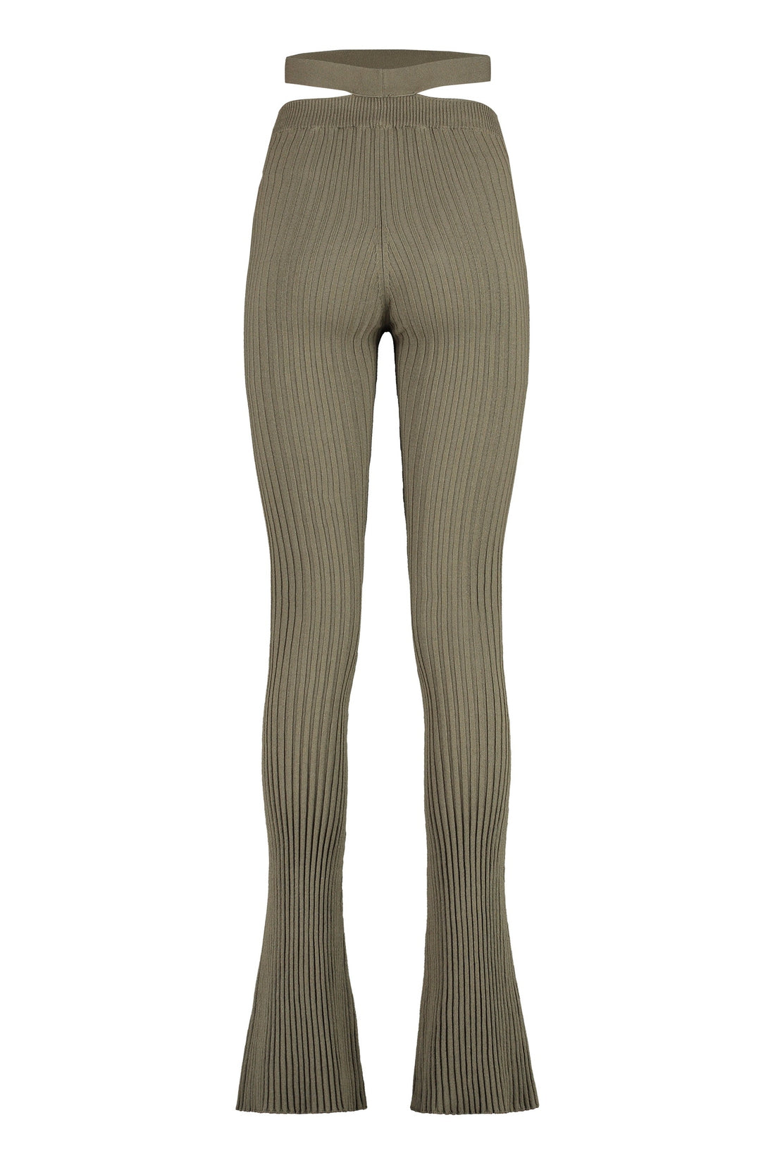 ANDREADAMO-OUTLET-SALE-Ribs knitted trousers-ARCHIVIST