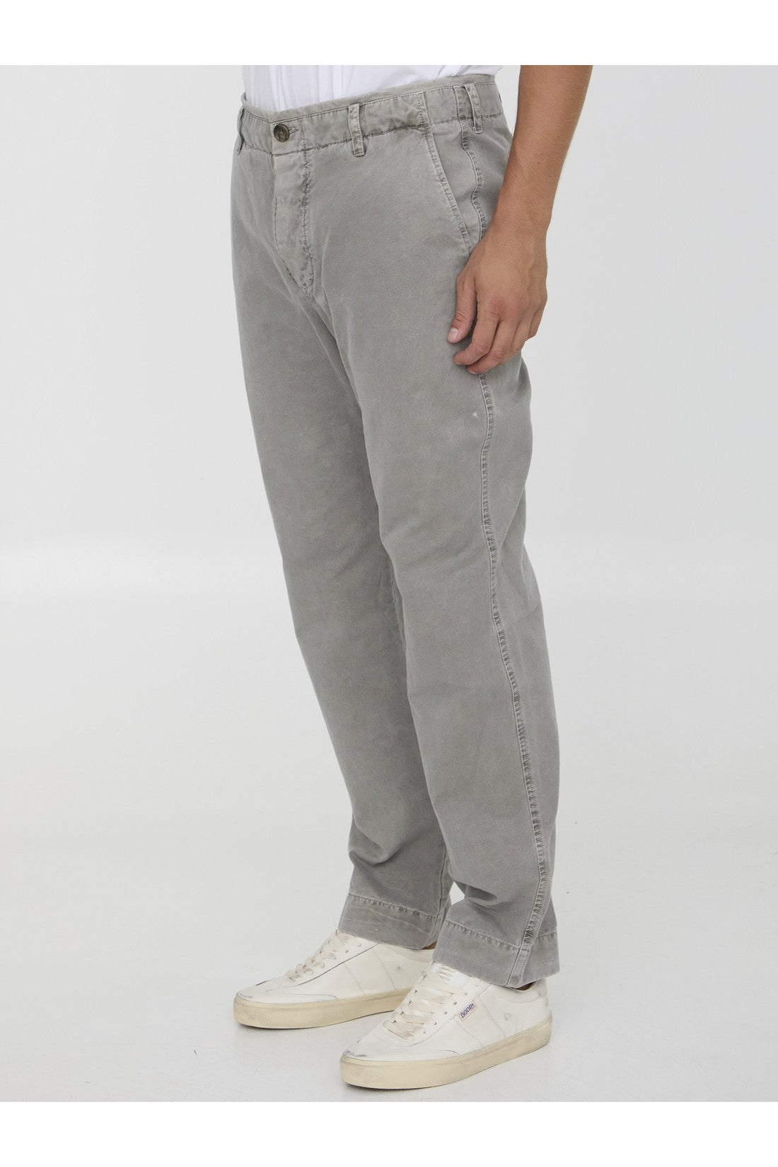 James Perse-OUTLET-SALE-Rigid canvas pants-ARCHIVIST