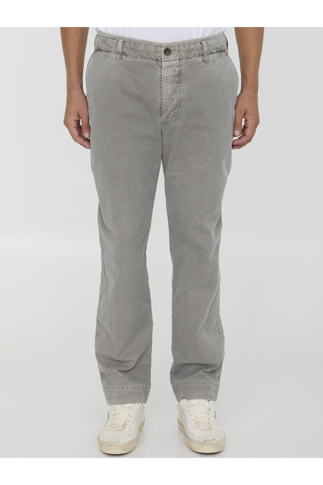 James Perse-OUTLET-SALE-Rigid canvas pants-ARCHIVIST