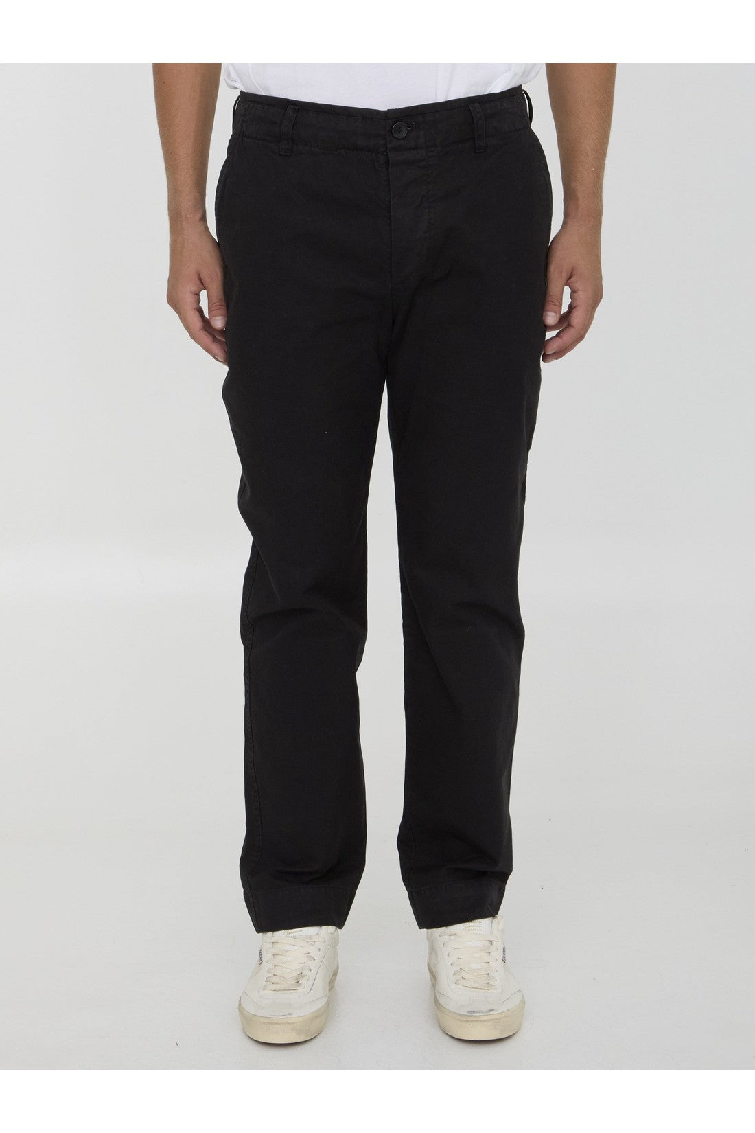 James Perse-OUTLET-SALE-Rigid canvas pants-ARCHIVIST