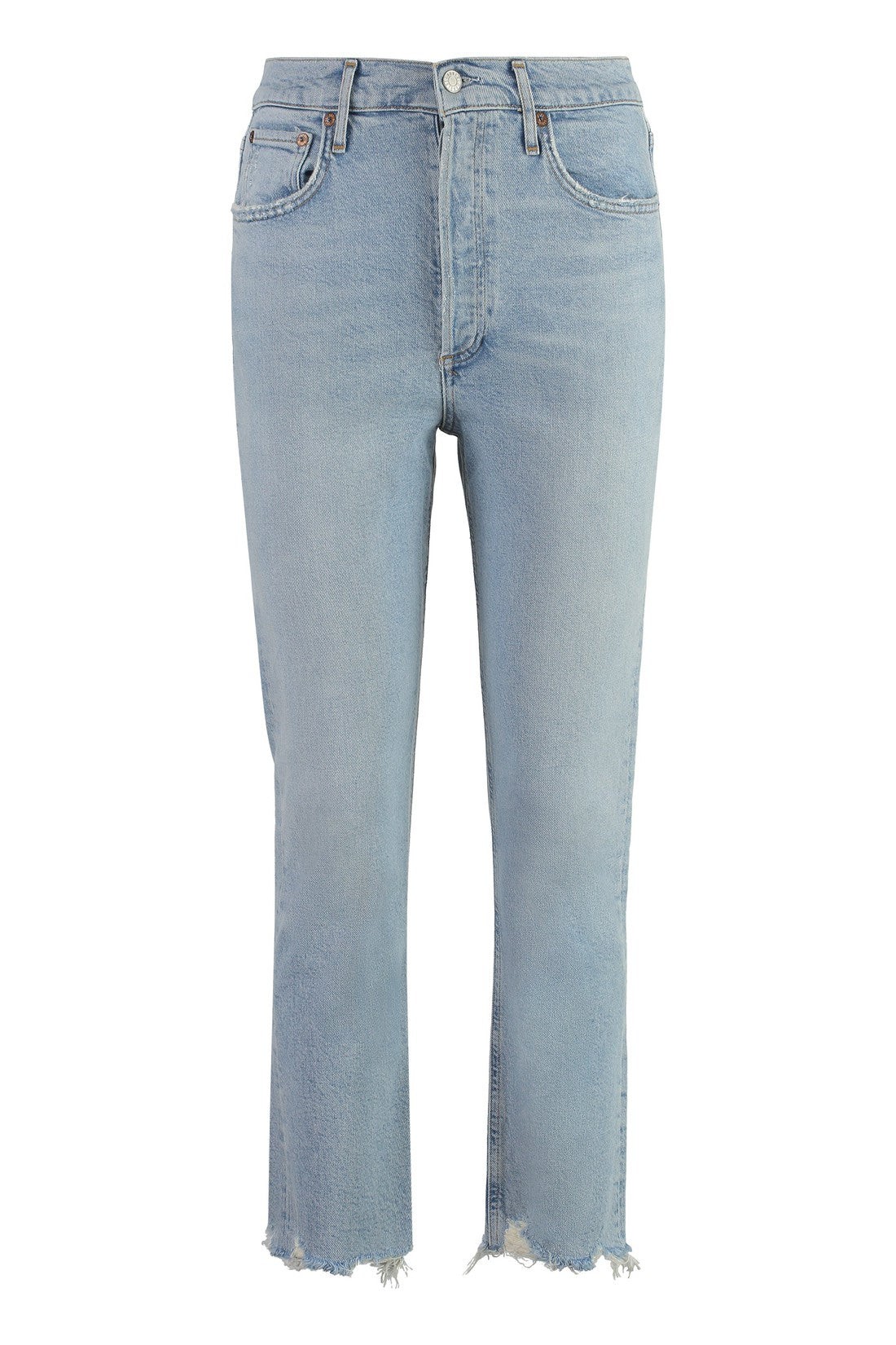 AGOLDE-OUTLET-SALE-Riley Straight leg jeans-ARCHIVIST