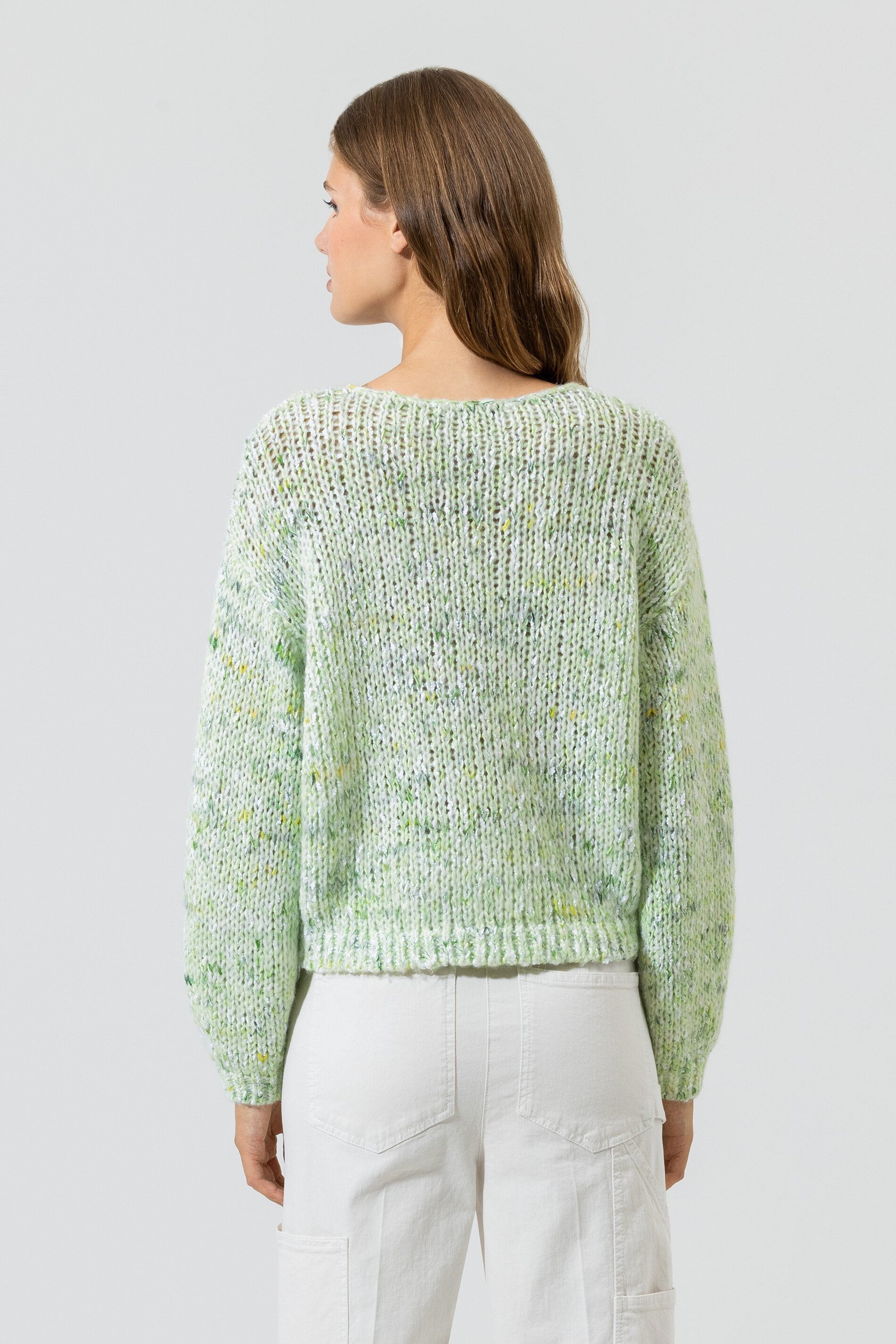 LUISA CERANO-OUTLET-SALE-Rippstrick-Pullover-Strick-by-ARCHIVIST
