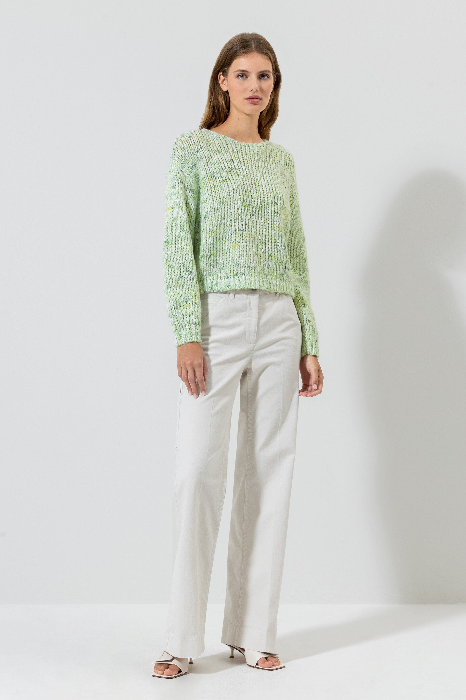 LUISA CERANO-OUTLET-SALE-Rippstrick-Pullover-Strick-by-ARCHIVIST