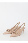 VALENTINO GARAVANI-OUTLET-SALE-Rockstud Bow Slingback Pumps-ARCHIVIST