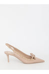 Valentino Garavani-OUTLET-SALE-Rockstud Bow Slingback Pumps-ARCHIVIST